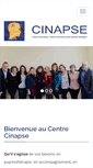 Mobile Screenshot of centrecinapse.com